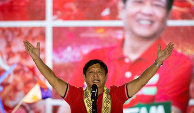 Ferdinand Marcos Declares Victory in Philippines Presidential Elections